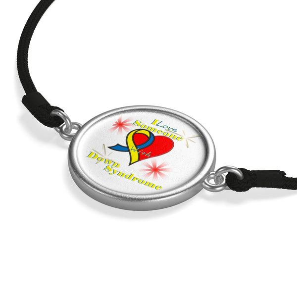 "I Love Someone with Down Syndrome" Cord Bracelet